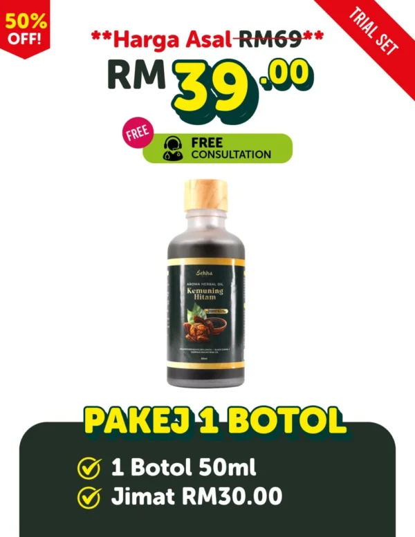 Minyak Sehha 100ml 1 Botol