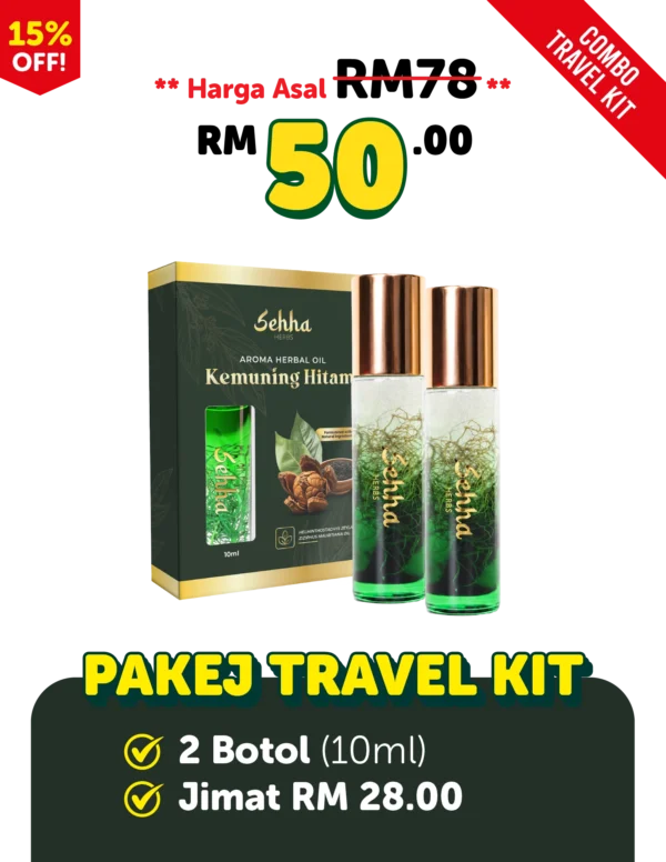 Minyak Sehha 10ml 2 Botol